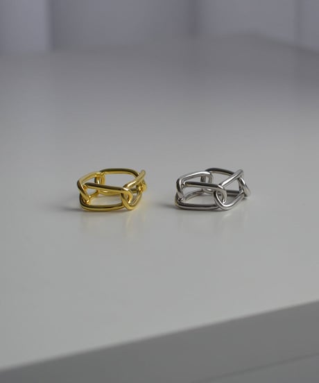 ring-a02101　SV925 Oval Chain Ring