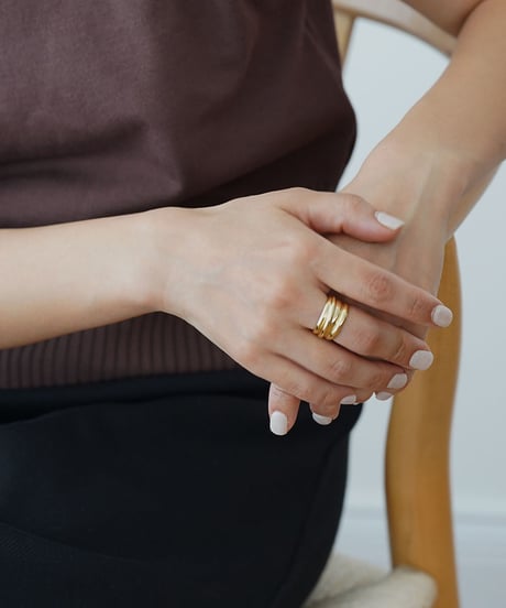 ring-a02200　SV925 Round Line Ring