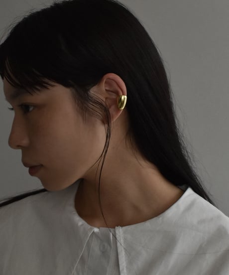 earcuff-a02026　SV925 Simple Long Earcuff