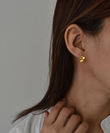 pierce-a02099 　SV925 Wave Motif Pierce