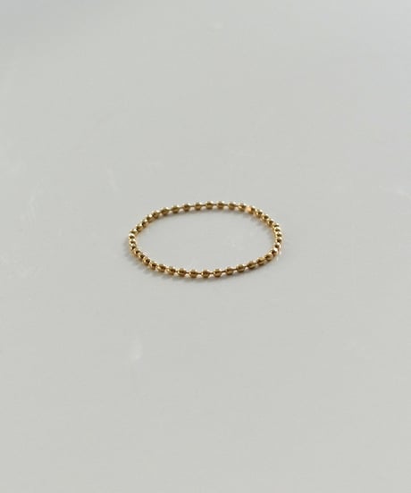 ring-a02093　K18 Ball Chain Ring