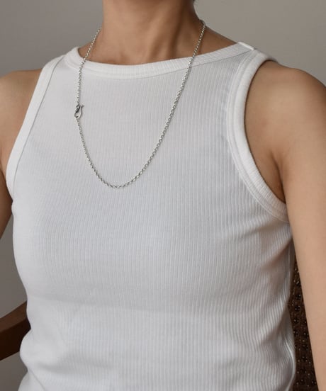necklace-a02080　SV925 Hook chain Necklace 60cm