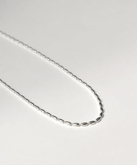 necklace-a02100　SV925  Granular Chain Necklace