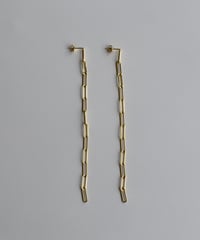 pierce-a02059　SV925 Square Chain Pierce