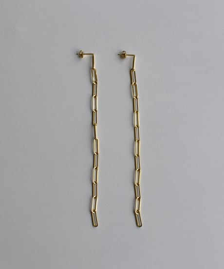 pierce-a02059　SV925 Square Chain Pierce