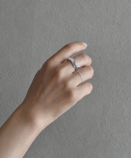 ring-a02144　SV925  Volume Curve Ring