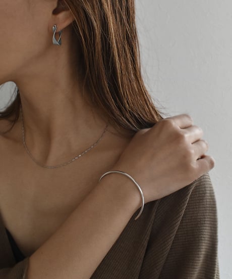brace-a02004　SV925 Silver Simple Bangle