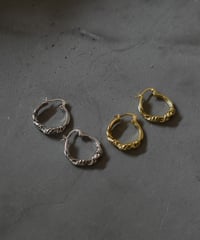 pierce-a02046　SV925 Twist Hoop Pierce