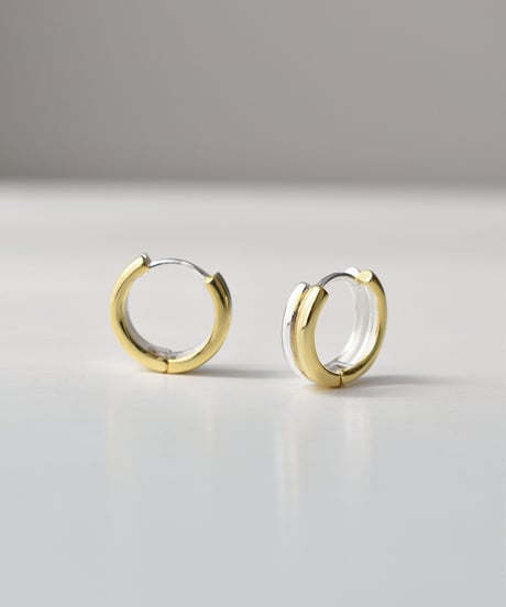 pierce-a02091　SV925 Combination Hoop Pierce
