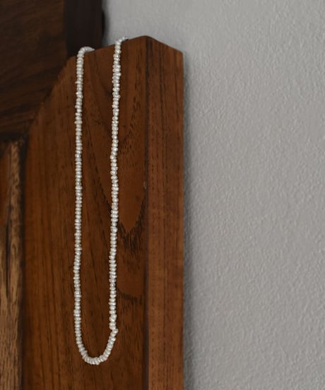necklace-a02121　SV925 Minimum Baroque Pearl Necklace