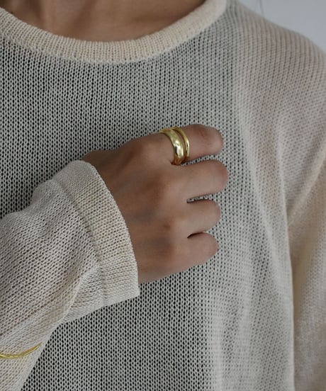 ring-a02116　 SV925 Bump Ring