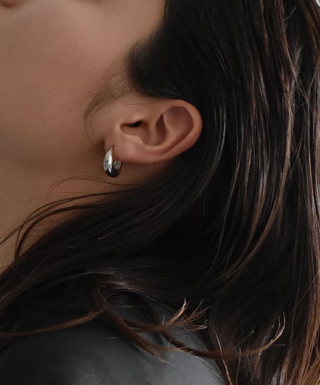 pierce-a02052　SV925 Round Hoop Pierce