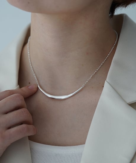 necklace-a02131　SV925  Curve Necklace