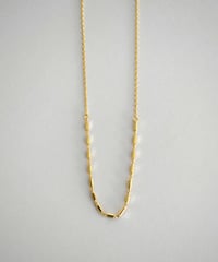 necklace-a02040　SV925 Continuous Bar Necklace