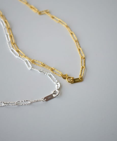 necklace-a02074　SV925 Gather Motif Chain Necklace