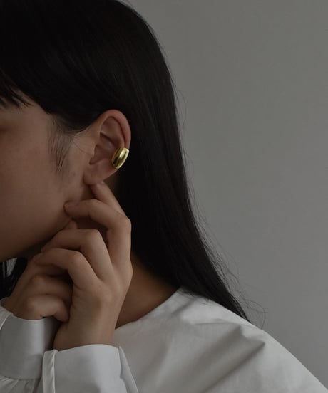 earcuff-a02026　SV925 Simple Long Earcuff