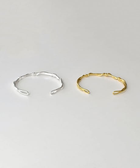 brace-a02036　SV925 Twisted Design Bangle