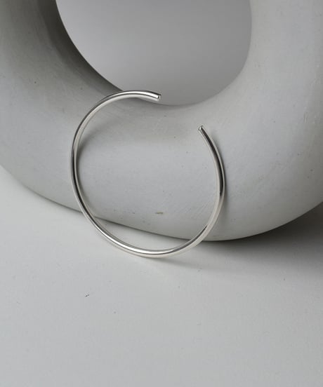 brace-a02004　SV925 Silver Simple Bangle