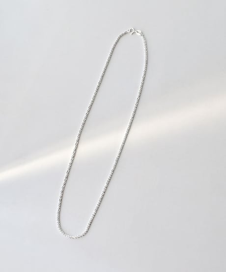 necklace-a02087　SV925 Shiny Chain Necklace