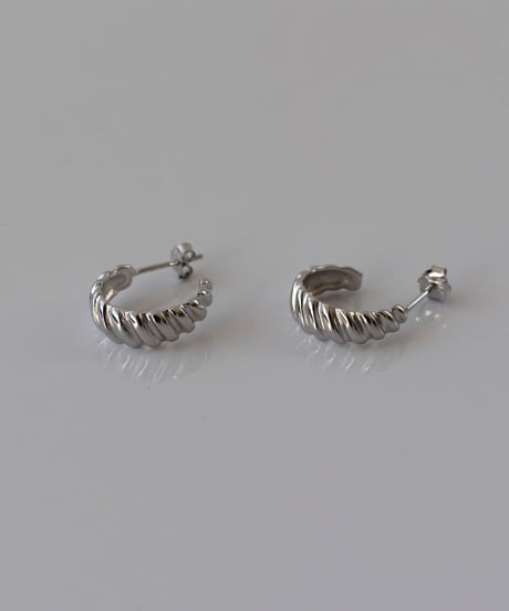 pierce-a02067　SV925 Screw Hoop Pierce
