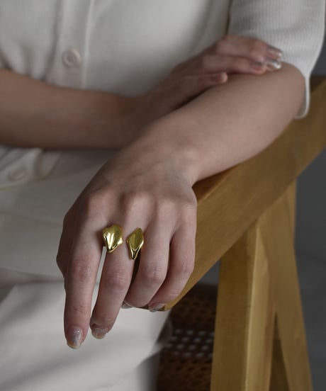 ring-a02118　SV925 Uneven Ring