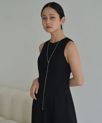 necklace-a02127　SV925 Long Mantel Necklace