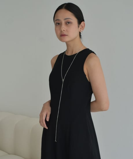 necklace-a02127　SV925 Long Mantel Necklace