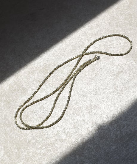 necklace-a02105　Three Cut Long Necklace