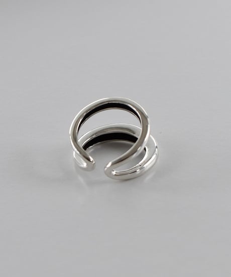 ring-a02113　SV925 Double Hoop Ring