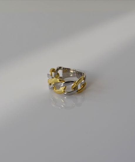ring-a02099　SV925 Combi Chain Ring
