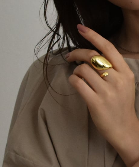 ring-a02064　SV925 Volume Hug Ring