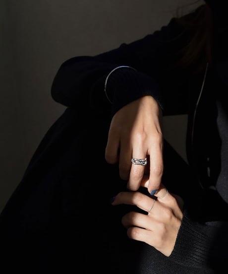 ring-a02166　SV925 Knot Ring