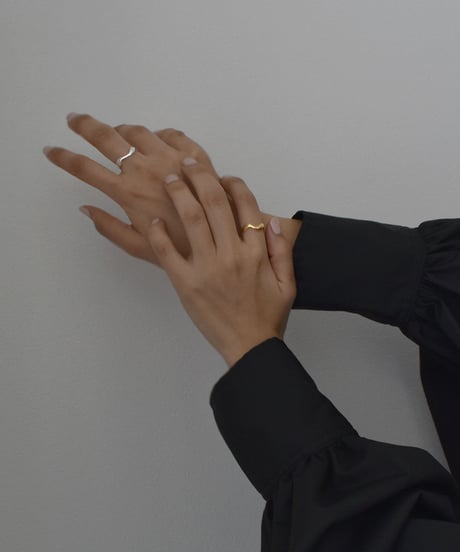 ring-a02129　SV925 Curve Ring
