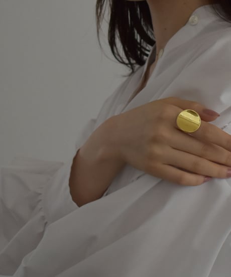 ring-a02058　 SV925 Circle Curve Ring