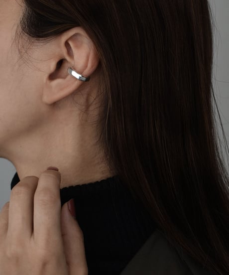 earcuff-a02027　SV925 Nuance Chic Line Earcuff