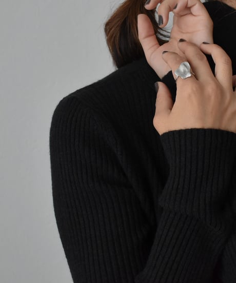 ring-a02089　SV925 matte Plate Nuance Ring