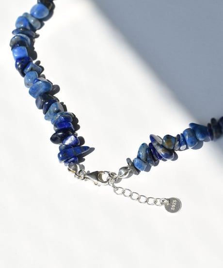 necklace-a02093　SV925 Natural Stone  Choker Necklace