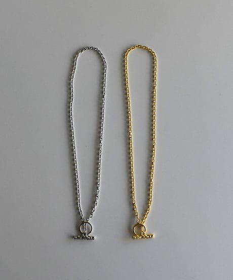 necklace-a02068　SV925 Twig Chain Choker Necklace