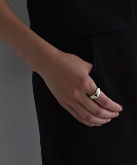 ring-a02175　SV925  Nuance Wave Ring