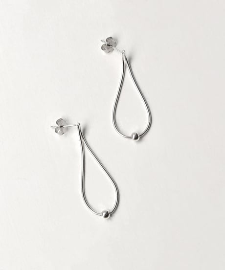 pierce-a02111　SV925 Drop Ball Pierce