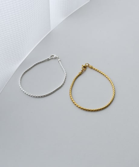brace-a02044　SV925 Rope bracelet