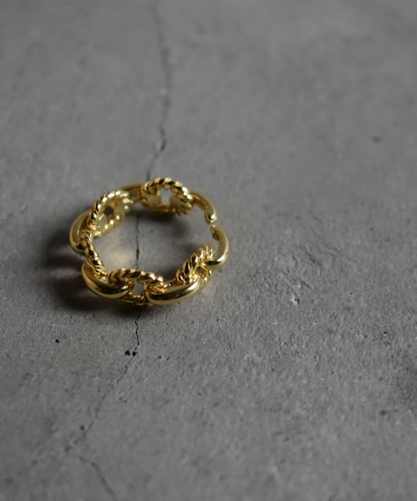 ring-a02065　SV925 Rope Chain Ring