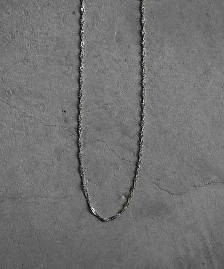 necklace-a02042　SV925 Screw Chain Necklace