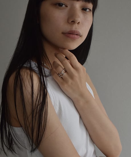 ring-a02101　SV925 Oval Chain Ring