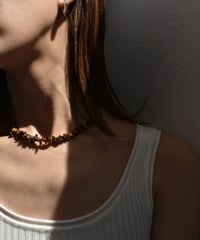 necklace-a02093　SV925 Natural Stone  Choker Necklace