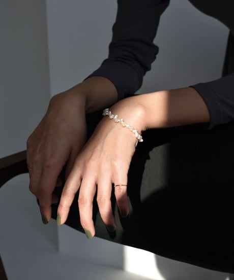 brace-a02041　SV925 Random Pearl Brace