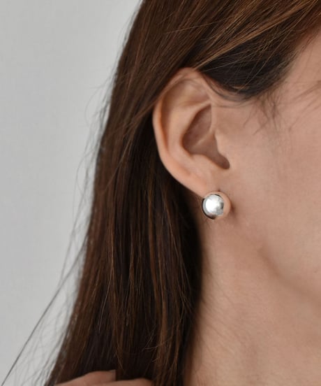 pierce-a02101　SV925 Plump Shape Pierce