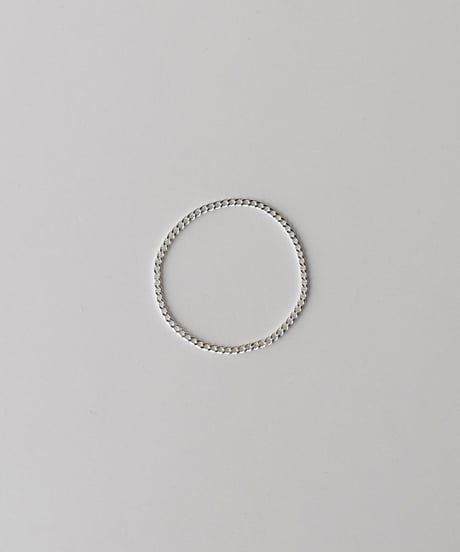 ring-a02111　SV925 Flat Chain Ring