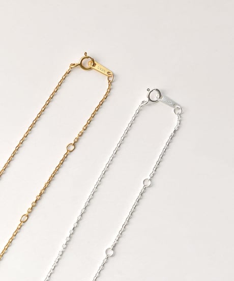 necklace-a02108　SV925 Twist Motif Necklace