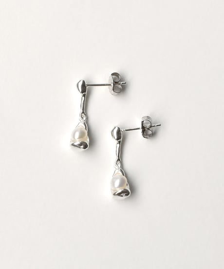 pierce-a02094　SV925 Droop Pearl Pierce